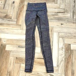 Lululemon Vintage High Wasted Yoga Tights